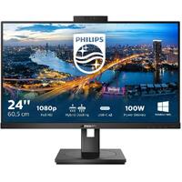 PHILIPS 23.8" DAISY CHAIN BUNDLE, 1X 243B1JH, USB-C DOCK, WEBCAM, PLUS 1X 242B1 - 243B1JH-242B1