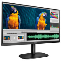 AOC 24B2XH 23.8" 75Hz FHD Flicker-Free Frameless IPS Monitor