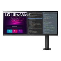 LG UltraWide Ergo 34WN780-B 34" 75Hz UWQHD 5ms HDR10 FreeSync IPS Monitor