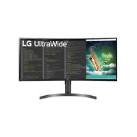 LG 35WN75C-B 35" (16:9) CURVE QHD LED MONITOR, HDMI(2), DP, USB-C, USB(2), HDR10, SPKR,  H/ADJ, VESA