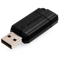 VERBATIM Store'n'Go Pinstripe USB Drive 64GB (black)