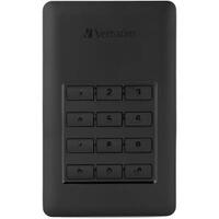 VERBATIM 2.5in USB 3.1 STORE N GO SECURE HDD W/KEYPAD ACCESS 2TB - BLK