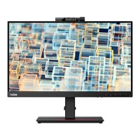 Lenovo ThinkVision T22v-20 21.5" Full HD Ergonomic IPS Monitor with Webcam