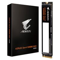 Gigabyte AORUS Gen4 5000E 500GB PCIe 4.0 NVMe M.2 2280 SSD