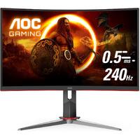 AOC C27G2Z 27" Curved Frameless Ultra-Fast Gaming Monitor, FHD 1080p