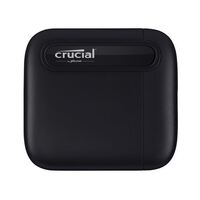 Crucial X6 1TB Black USB Type-C Portable SSD - CT1000X6SSD9