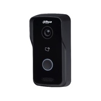 DAHUA LITE SERIES DHI-VTO2111D-P-S2 IP VILLA O/DOOR STATION, BLACK, 1MP, CARD UNLOCK, POE