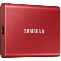 Samsung T7 Portable SSD 1TB - Up to 1050MB/s - USB 3.2 External Solid State Drive, Red (MU-PC1T0R/AM)