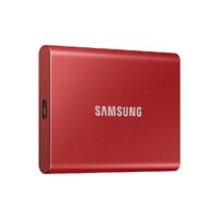 Samsung Portable SSD T7, 2TB, Metallic Red, USB3.2, Type-C