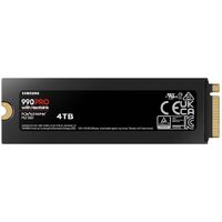 Samsung 990 PRO 4TB M.2 2280 NVMe PCIe 4.0 SSD with Heatsink - MZ-V9P4T0CW