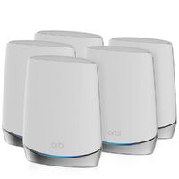 NETGEAR Orbi WiFi 6 AX4200 Mesh System Router + 4 Satellites (RBK754)