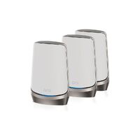 NETGEAR Orbi Quad-band AXE11000 WiFi 6E Mesh System - 3 pack (RBKE963)