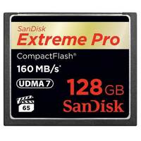 SanDisk 128GB Extreme Pro CF CompactFlash Memory Card - 160MB/s