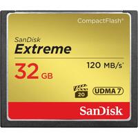 SanDisk 32GB Extreme Compact Flash Card