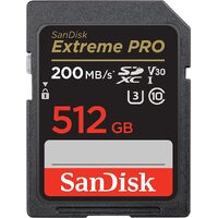 SanDisk EXTREME SDXC SDXVV 512GB V30 U3 C10 UHS- - SDSDXVV-512G-GNCIN