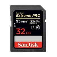 SanDisk 32GB Extreme PRO SDHC UHS-I V30 Memory Card - 95MB/s