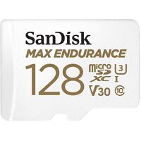 SanDisk 128GB MAX Endurance micro-SD Card  ADAPTOR