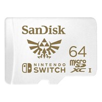 SanDisk 64GB microSDXC U3 UHS-I Memory Card for Nintendo Switch - 100MB/s