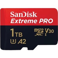 SanDisk EXTREME PRO MICROSDXC SQXCD 1TB V30 U3 - SDSQXCD-1T00-GN6MA