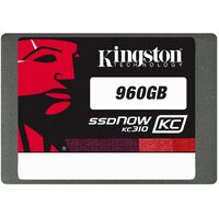 Kingston SKC310S3B7A/960G SSDNow KC310 Serial ATA III 550 MB/s, 6.35 cm, Multi, 7 mm, 960 GB, bundle kit, 2.5 Inch, Multi-Colour