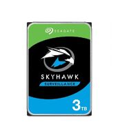 SEAGATE SKYHAWK SURVEILLANCE INTERNAL 3.5" SATA DRIVE, 3TB ST3000VX014-DHI