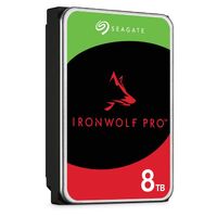 SEAGATE IronWolf Pro, NAS, 3.5" HDD, 8TB, SATA 6Gb/s, 7200RPM, 256MB Cache - ST8000NT001