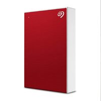 Seagate One Touch 4TB External HDD with Password Protection – Red (STKZ4000403)