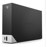 Seagate One Touch STLC10000400 10 TB Hard Drive - 3.5"" External - SATA (SATA/600) - Black - USB 3.0 Micro-B