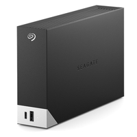 Seagate One Touch STLC14000400 14 TB Hard Drive - 3.5"" External - SATA (SATA/600) - Black - USB 3.0 Micro-B