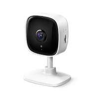 TP-Link TAPO-C100 Home Security Wi-Fi Camera, 1080p, 2 Way Audio, Night Vision