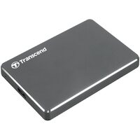 Transcend 1TB 2.5IN PORTABLE HDD StoreJet C3N ALUM