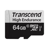 Transcend 64GB MICRO SD UHS-I U1 WITH ADAPTER 100M