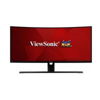 ViewSonic VX3418-2KPC 86.4 cm (34"") WQHD Curved Screen LED Gaming LCD Monitor - 21:9 - Black- HDMI - DisplayPort