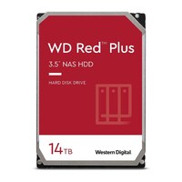 Western Digital WD Red Plus 14TB 3.5' NAS HDD SATA3 7200RPM 512MB Cache 24x7 NASware 3.0 CMR Tech WD140EFFX