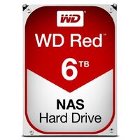 WD WD60EFAX 6TB Red 3.5" IntelliPower SATA NAS Hard Drive