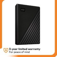 WD MY PASSPORT 4TB BLACK Portable Hard Drives