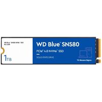 Western Digital WD Blue SN580 1TB PCIe Gen 4.0 NVMe M.2 2280 SSD - WDS100T3B0E