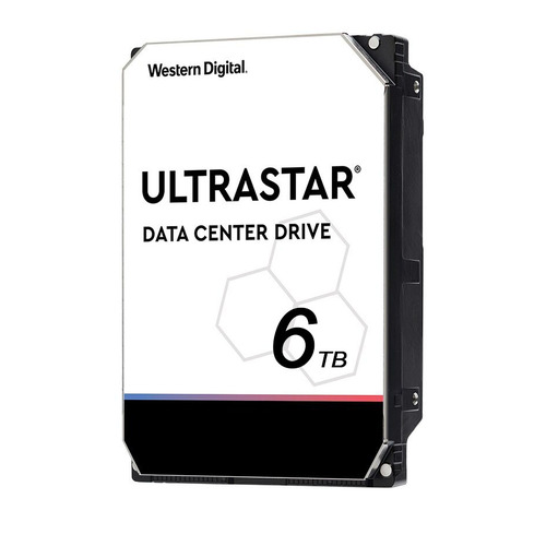 WD Ultrastar 7K6000 6TB 3.5" SAS 7200RPM 512e SE P3 Hard Drive 0B36047