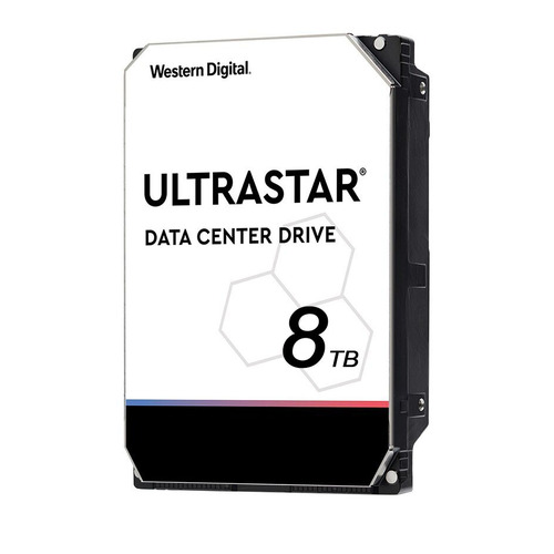 WD Ultrastar 0B36404 8TB 3.5" Enterprise HDD SATA 256MB 7200RPM 512E HUS728T8TALE6L4