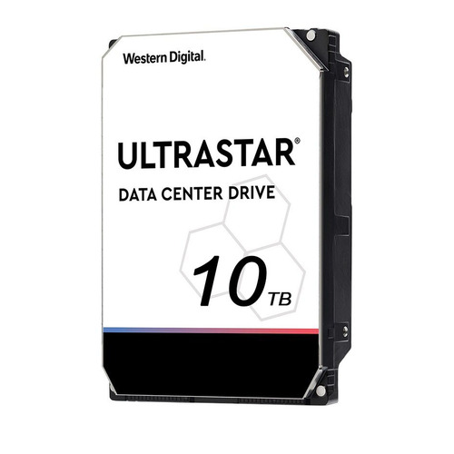 WD Ultrastar 10TB 3.5" SAS 7200RPM 512e SE HE10 Hard Drive 0F27354