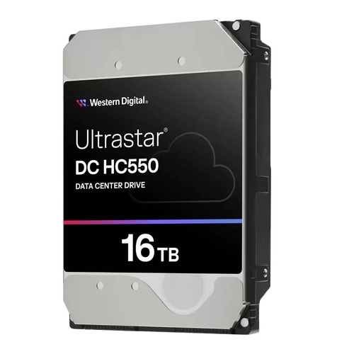 WD Ultrastar DC HC550 16TB 3.5" 512e/4Kn SATA 7200RPM Hard Drive 0F38462