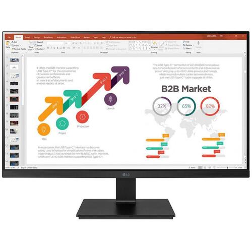 LG 24BL650C-B 23.8" Full HD Ergonomic USB-C IPS Business Monitor