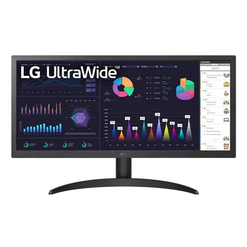 LG 26WQ500-B 25.7" 75Hz 21:9 UltraWide Full HD AMD FreeSync IPS Monitor