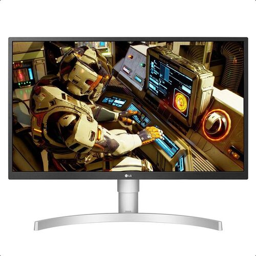 LG 27" Monitor 4K UHD 5ms IPS SRGB 98%  Adjustable Stand, FreeSync 27UL550-W.AAU