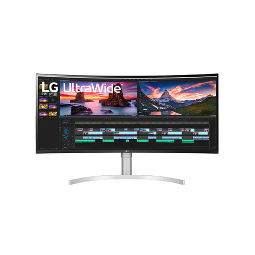 LG 38WN95C-W 38" 144Hz Ultra-Wide QHD HDR G-Sync Ready Nano IPS Curved Monitor