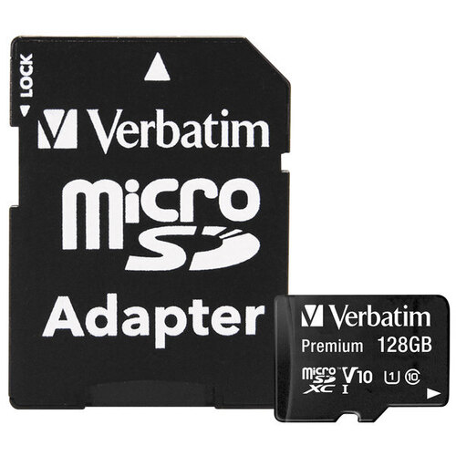 VERBATIM MICRO SDXC 128GB UHS-I CLASS 10