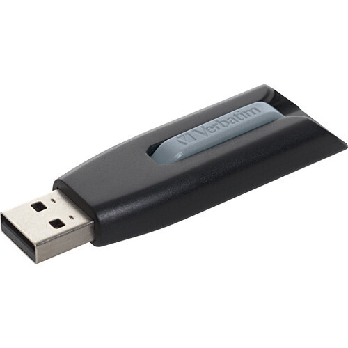 VERBATIM Store n Go V3 USB 3.0 Drive 128GB (Grey)