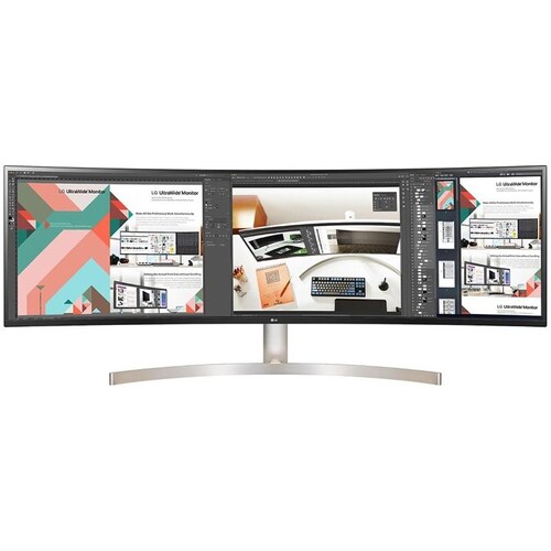 LG 49WL95C-W 49" 5K2K HDR 10 Super Ultra-Wide Curved IPS Monitor