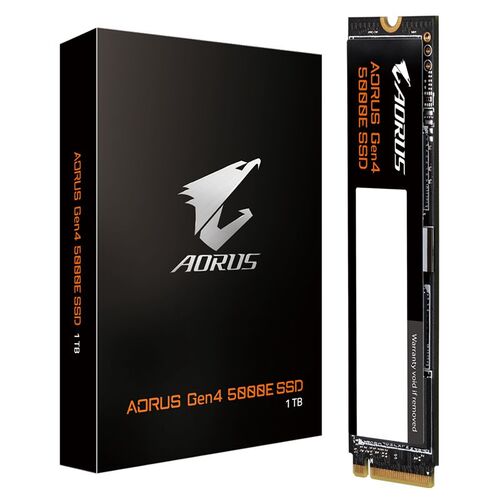 Gigabyte AORUS Gen4 5000E 1TB PCIe 4.0 NVMe M.2 2280 SSD