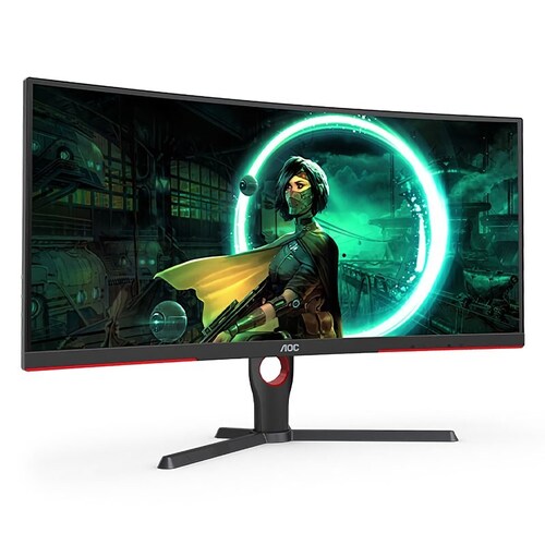 AOC CQ32G3SE 32" 165Hz WQHD 1ms HDR Curved VA Gaming Monitor